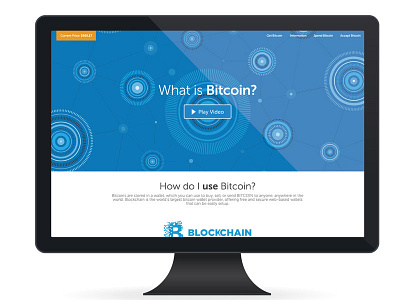 Bitcoin CSS Animated Illustration