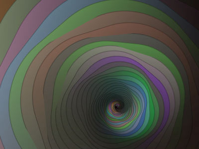 Spiral Caves animation css3 in-browser javascript