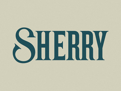 Sherry custom serif type typography