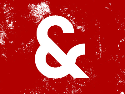 & ampersand brand custom logo simple type typography