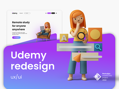 Udemy Ux/Ui redesign