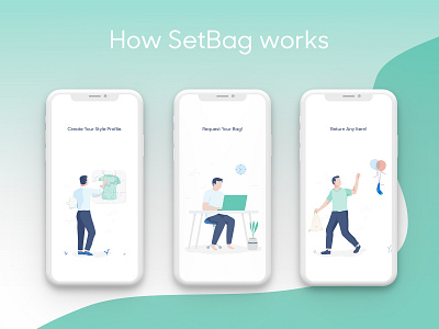 SetBag 2 branding design icon illustration ui web website