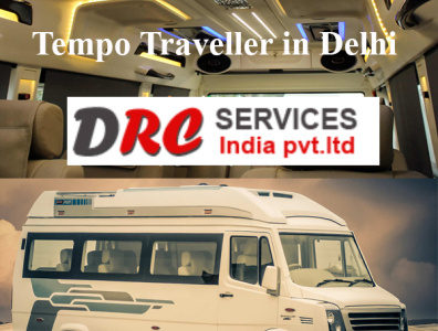 26 seater Tempo Traveller Hire in Delhi - DRC Services.