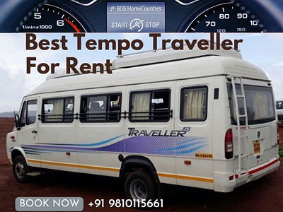 Rent a Luxury Tempo Traveller Hire in Haridwar. tempo traveller hire in haridwar