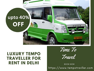 12 Seater Tempo Traveller on Rent in Delhi - DRC Services