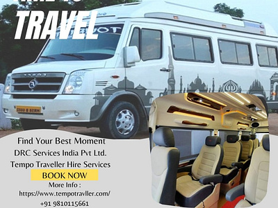 Tempo Traveller Hire in Jaipur for Your Road Trips.