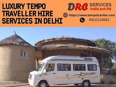 Tempo Traveller Hire in Delhi - The Ultimate Luxury Vehicle.