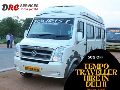 9-Seater Tempo Traveller in Delhi - DRC Services