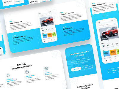 Invygo Car Subscription - Landing Page