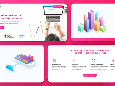 Abacai - Digital Accounting Landing Page