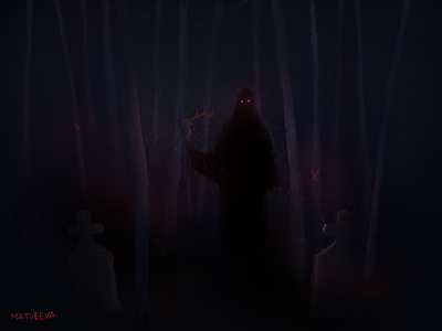 Demon in darkness | Concept Art