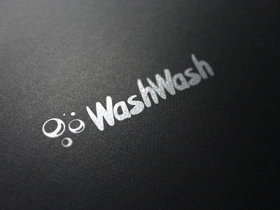 Logotype for CarWash App app branding design flat icon logo typography ui vector web