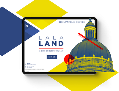 Lalaland - Electoral law design graphic design ui ux web web design
