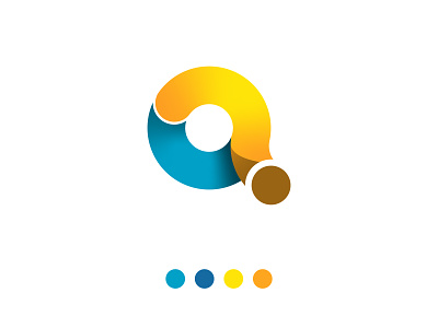 Doctor Q - Logo app brand branding design gradient graphic design logo medicine quiz
