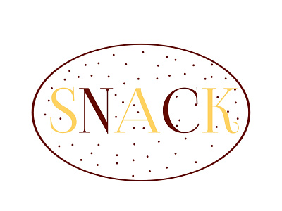 Snack logo design advertisement best brand branding business commercial cool copyright free design fancy graphic illustration industry lettering logo quality shop snack text text logo