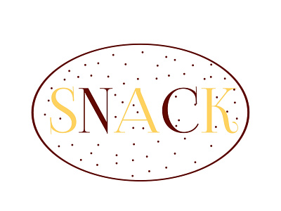 Snack logo design