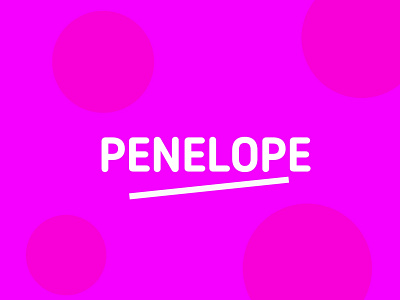 Penelope logo design