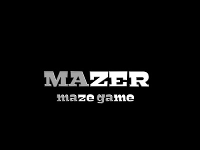 Mazer logo design best brand branding business commercial cool copyright free design fancy game graphic industry lettering logo market maze mazer motto quality text