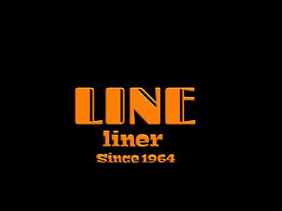 Line logo design best brand branding business commercial cool copyright free design fancy graphic graphic design illustration industry line line text logo orange quality text