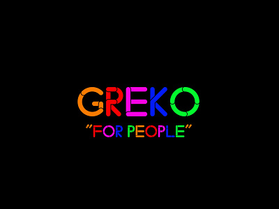Greko logo design best brand branding business colourful colours commercial cool copyright free design fancy graphic industry lettering logo motto quality shop text