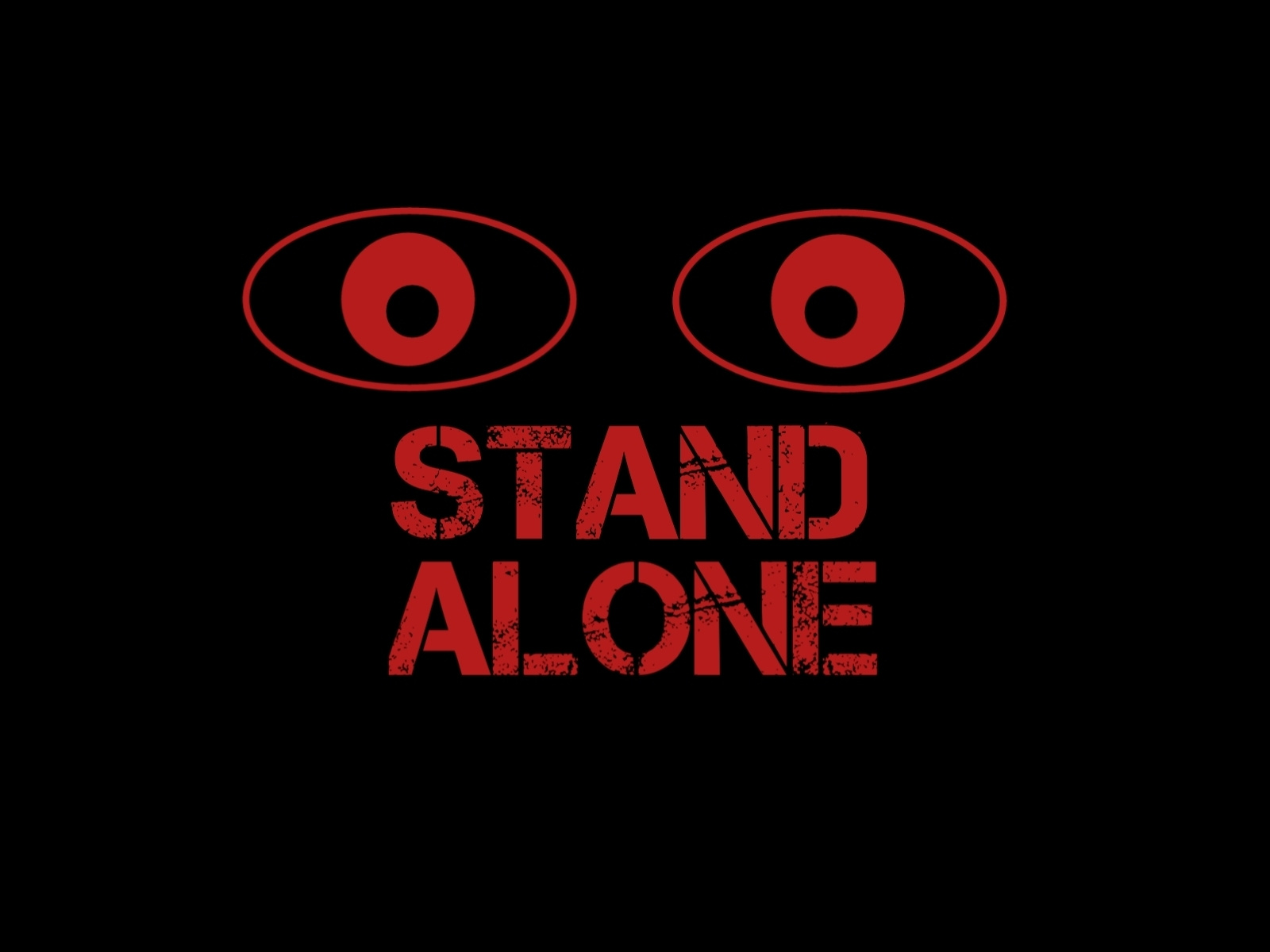 Stand alone text design by on Dribbble