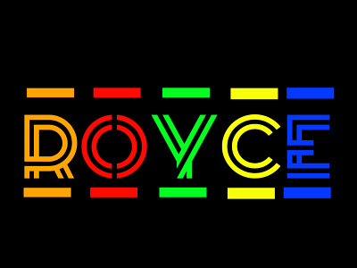 Royce logo design best brand branding business colourful colours commercial cool costume design fancy graphic illustration industry inspiration logo quality royce text wordmark