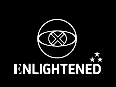 Enlightened logo design