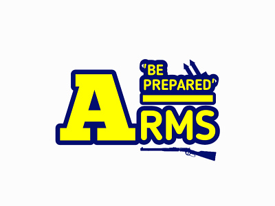 Arms powerful logo design