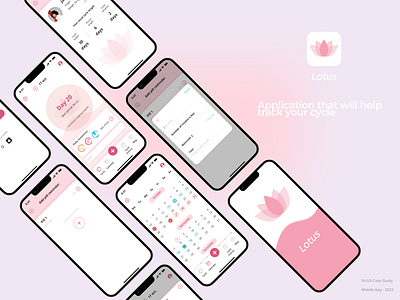 Lotus App • UI/UX Case Study app design ui ux