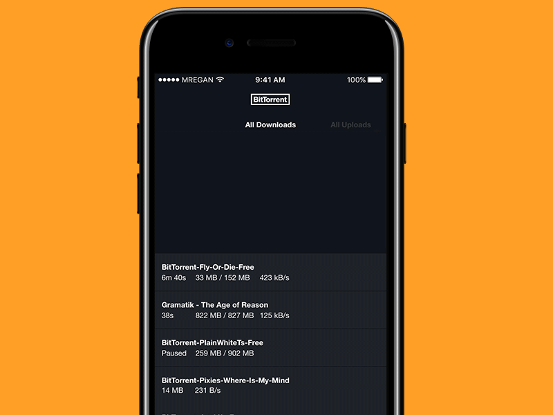 Bittorrent animation
