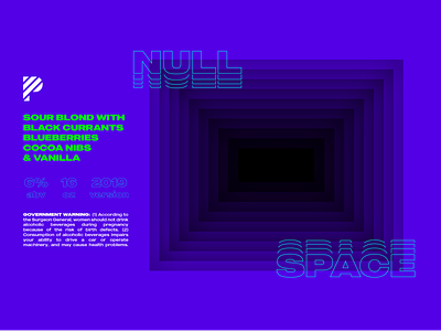 ⬛⬛⬛ Null Space - Label ⬛⬛⬛ art beer beer can beer label can can art craft beer label packaging