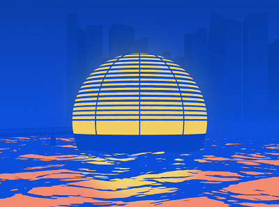 Apple Marina Bay Sands after effects apple store cinema 4d illustration marina bay sands singapore