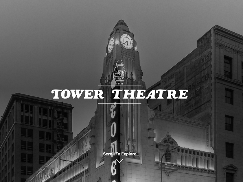 Tower Theater designs, themes, templates and downloadable graphic
