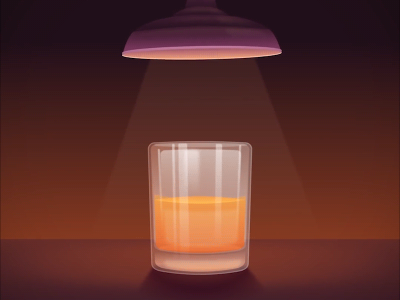 Pour Me A Glass after effects alcohol animation glass lamp tumbler whiskey