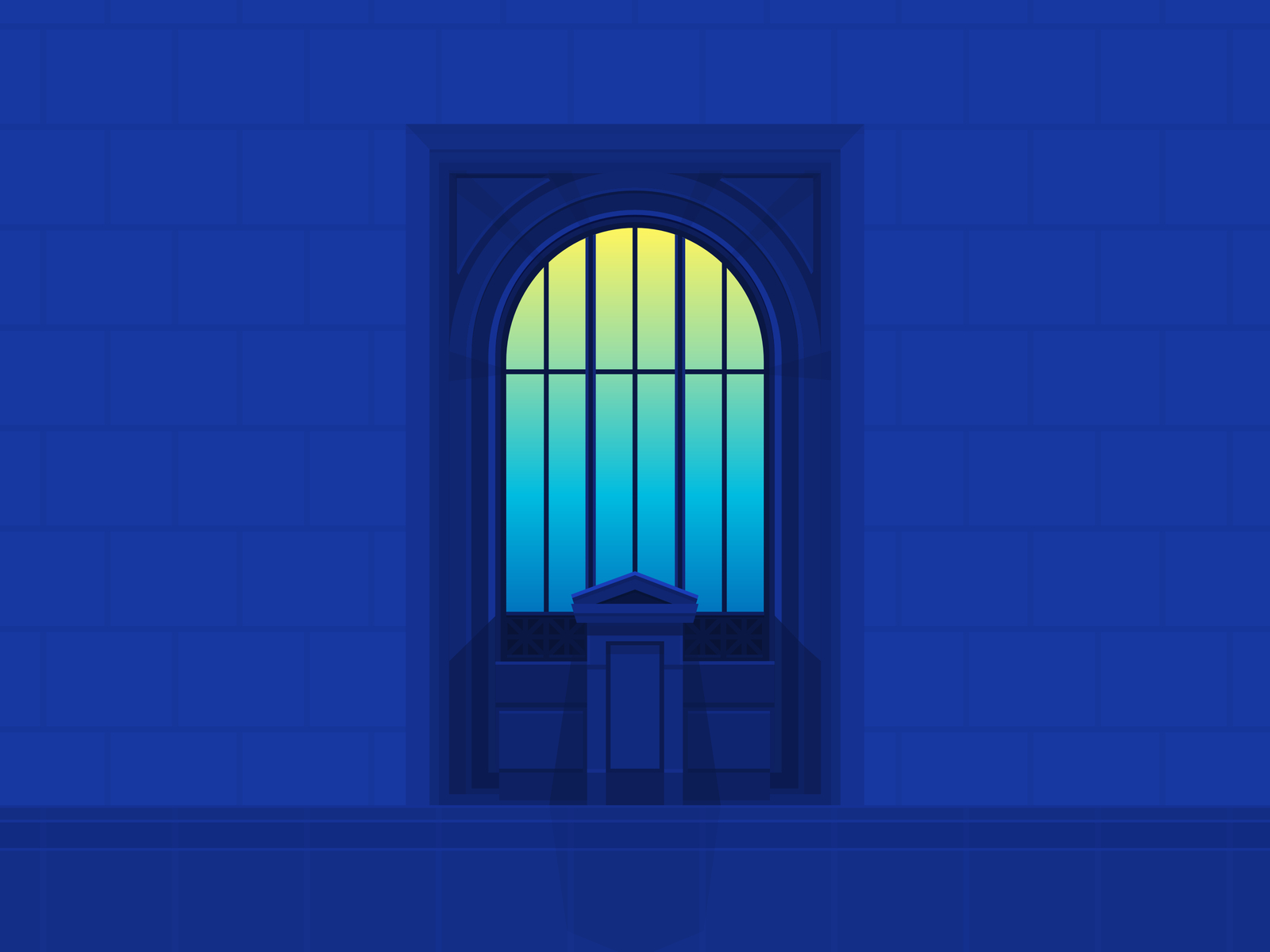 Carnegie Library Window by Michael Steeber on Dribbble