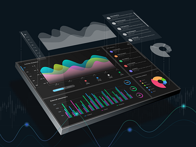 Data Visualization Dashboard UI