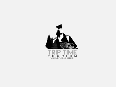 Trip Time Logo Design branding design graphic design illustration logo vector