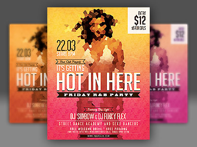 Creative Style Party Flyer creative creative poster flyer geometric invitation modern flyer party poster template unique unique flyer