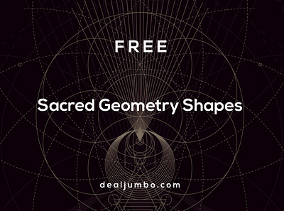 Sacred Geometry – Free Vectors decorative free free graphics free shapes free vector freebie geometry lineart lines sacred geometry vector