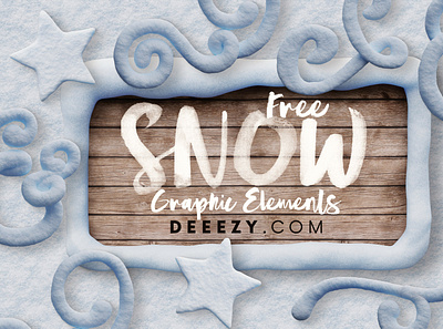 Snow & Winter - Free Graphic Elements 3d 3d shapes christmas christmas graphics deeezy free free graphics free png free shapes freebie png shapes snow winter