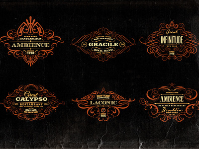 Ornamental Headers & Frames v.1