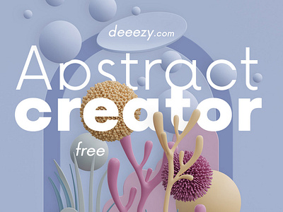 Free Abstract 3D Scene Creator Deeezy