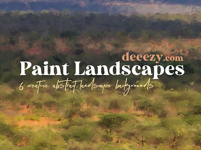 Free Paint Landscape Backgrounds