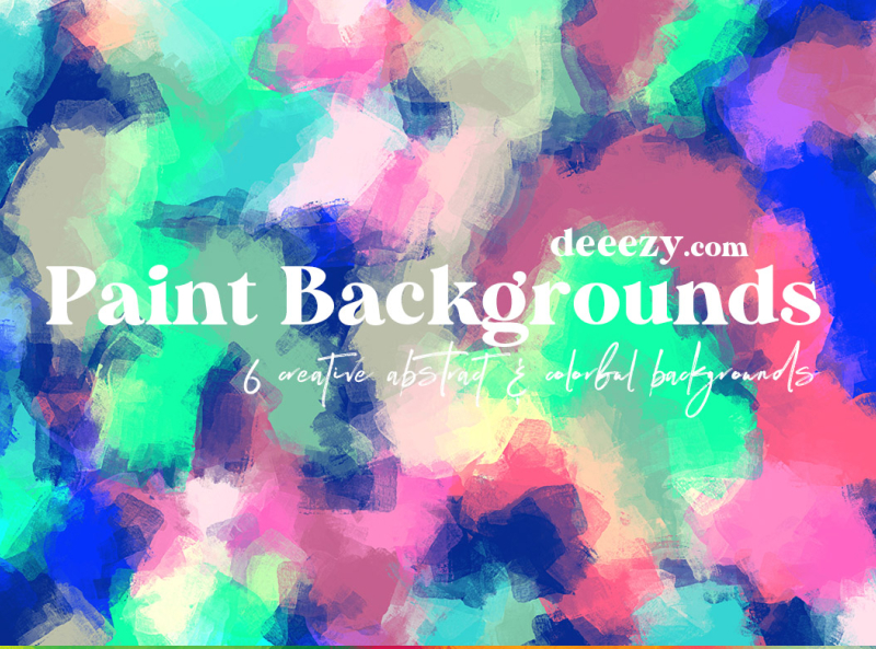 Free Abstract Paint Backgrounds by CruzineDesign on Dribbble