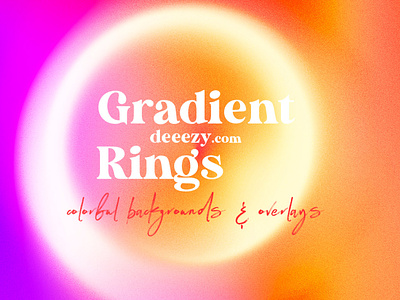 Free Color Gradient Rings & Overlays