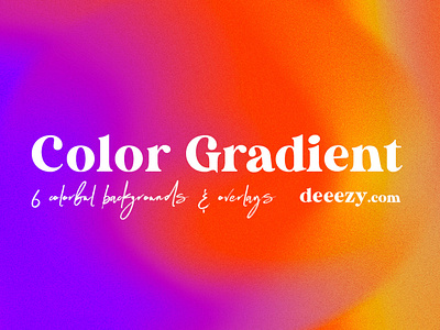 Free Color Gradient BG & Overlays