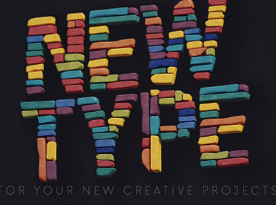 Color Bricks - Free 3D Lettering 3d 3d typography alphabet colorful deeezy font free free font free graphics free typography freebie freebies game font header playful font typography