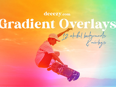 Free Color Gradient BG & Overlays