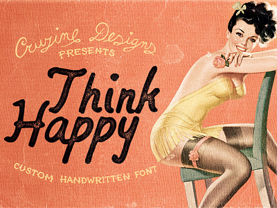 Think Happy Custom Font