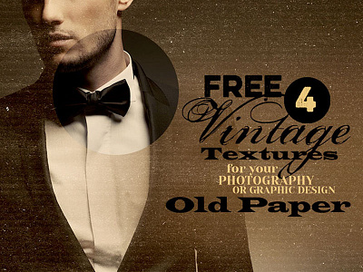 4 Free Vintage Textures - Old Paper